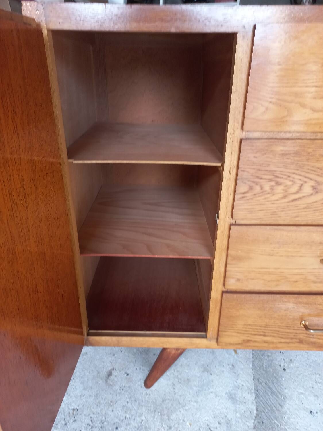 Vintage low sideboard