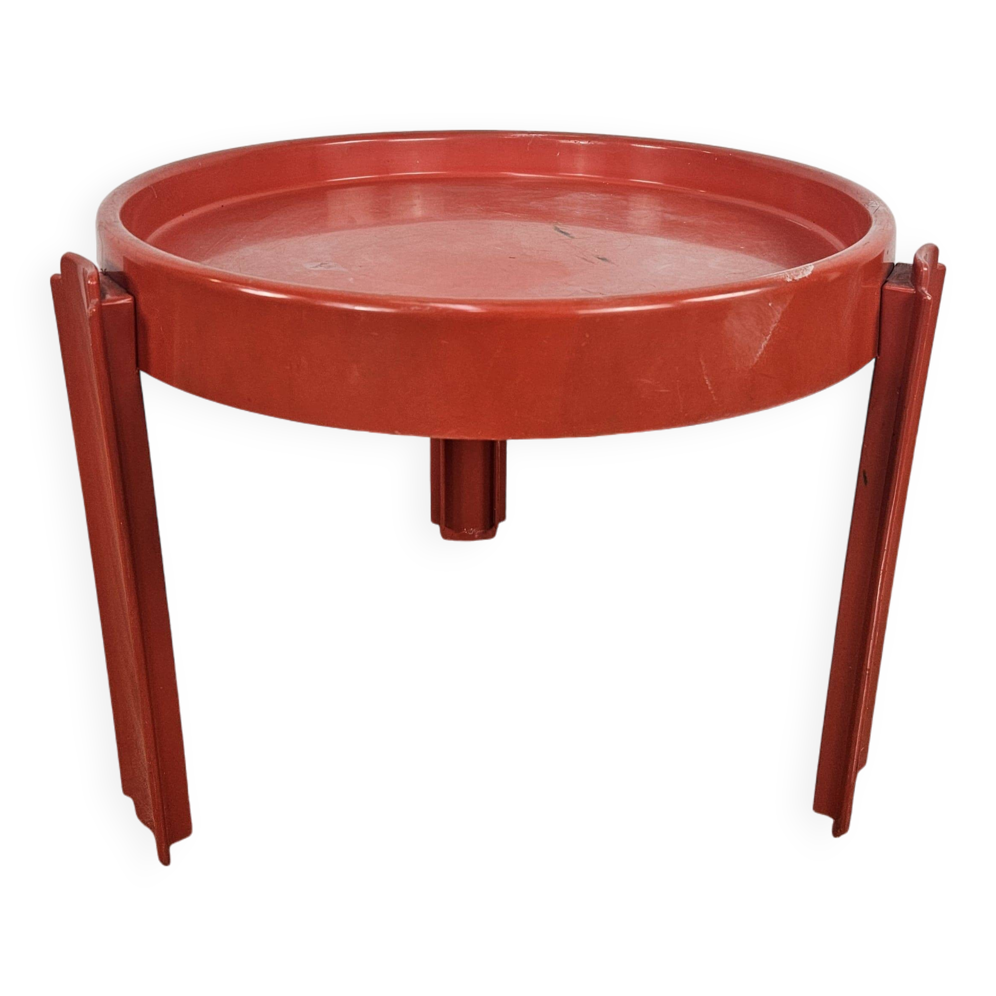 Vintage Space Age Plastic Coffee Table by Dal Vera 1970s