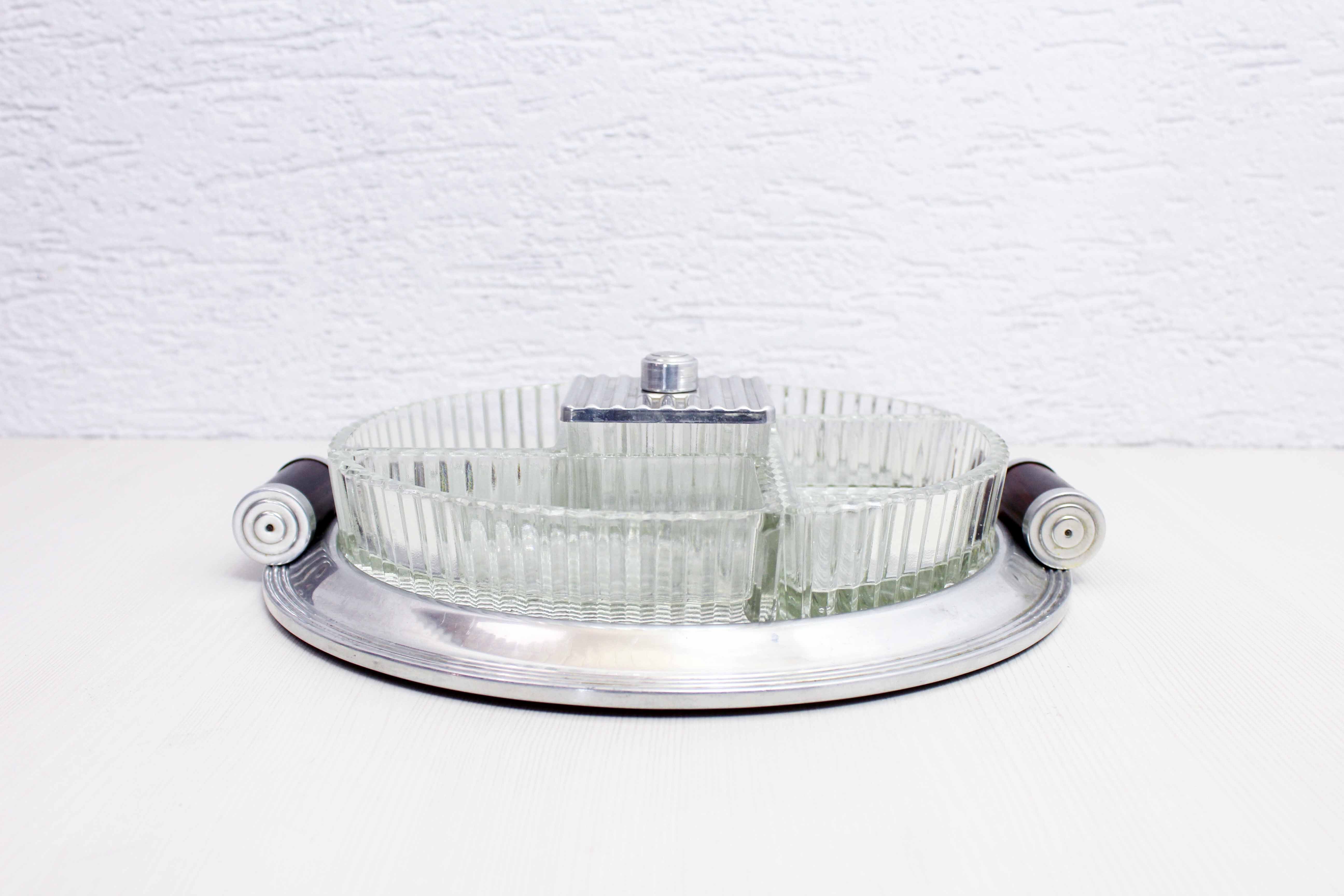Art Deco mirror tray