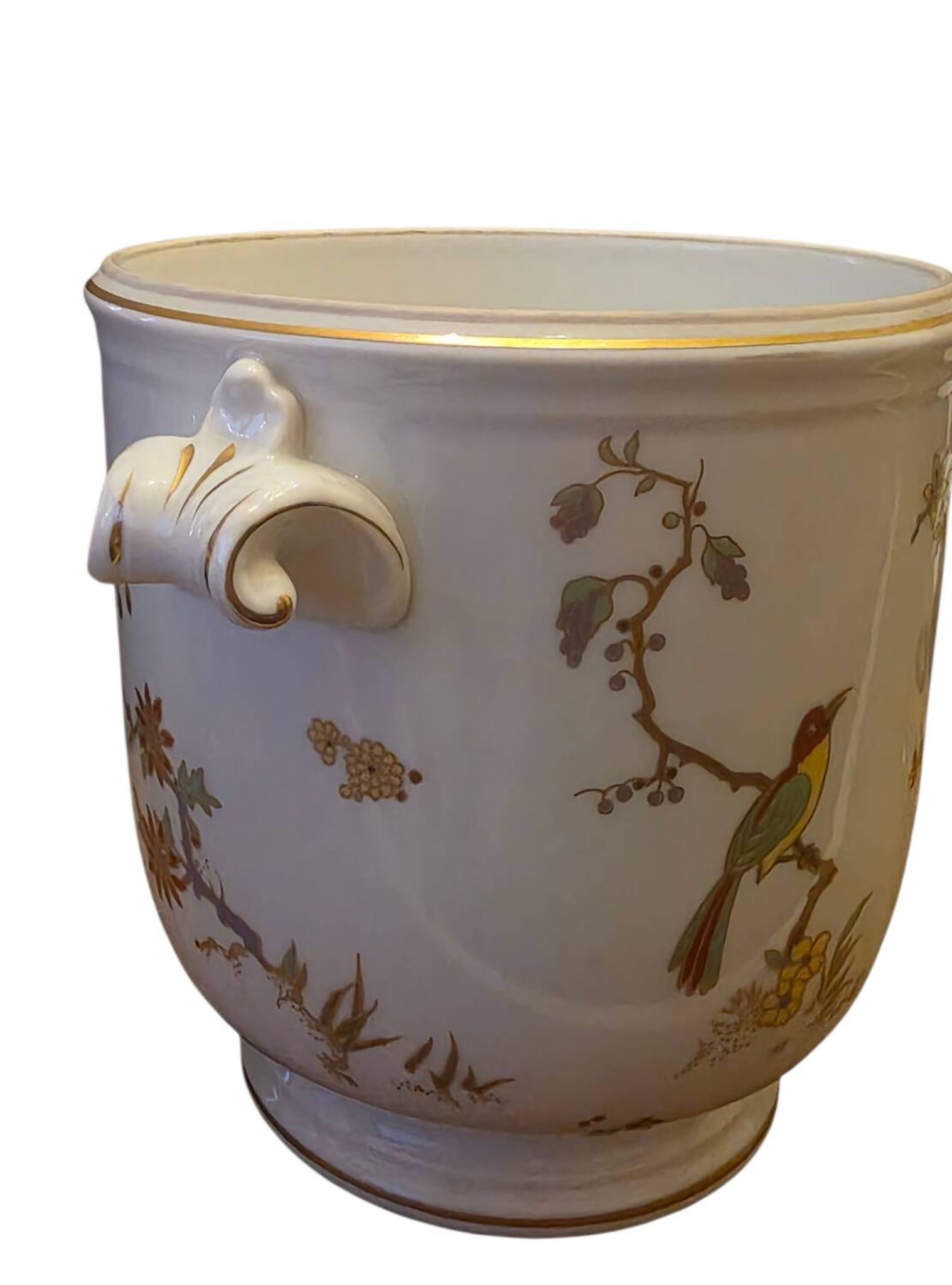 Cache pot Richard Ginori en porcelaine italienne, circa 1960