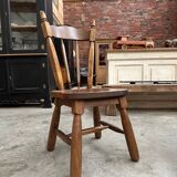 Set of 4 brutalist chairs