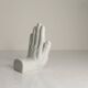 Bookend or ceramic decoration left hand 1980
