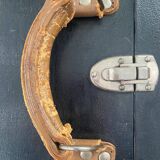 Malle Cabin Mid-Century Fibre Vulcanised / Beige Leather / Metal