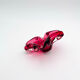 Murano Coupe Flavio Poli Sommerso Rubies & Original Pilon 17cm 1960