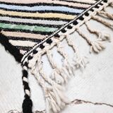 Moroccan Berber kilim Zanafi colorful new 100% wool 3.24x1.97m