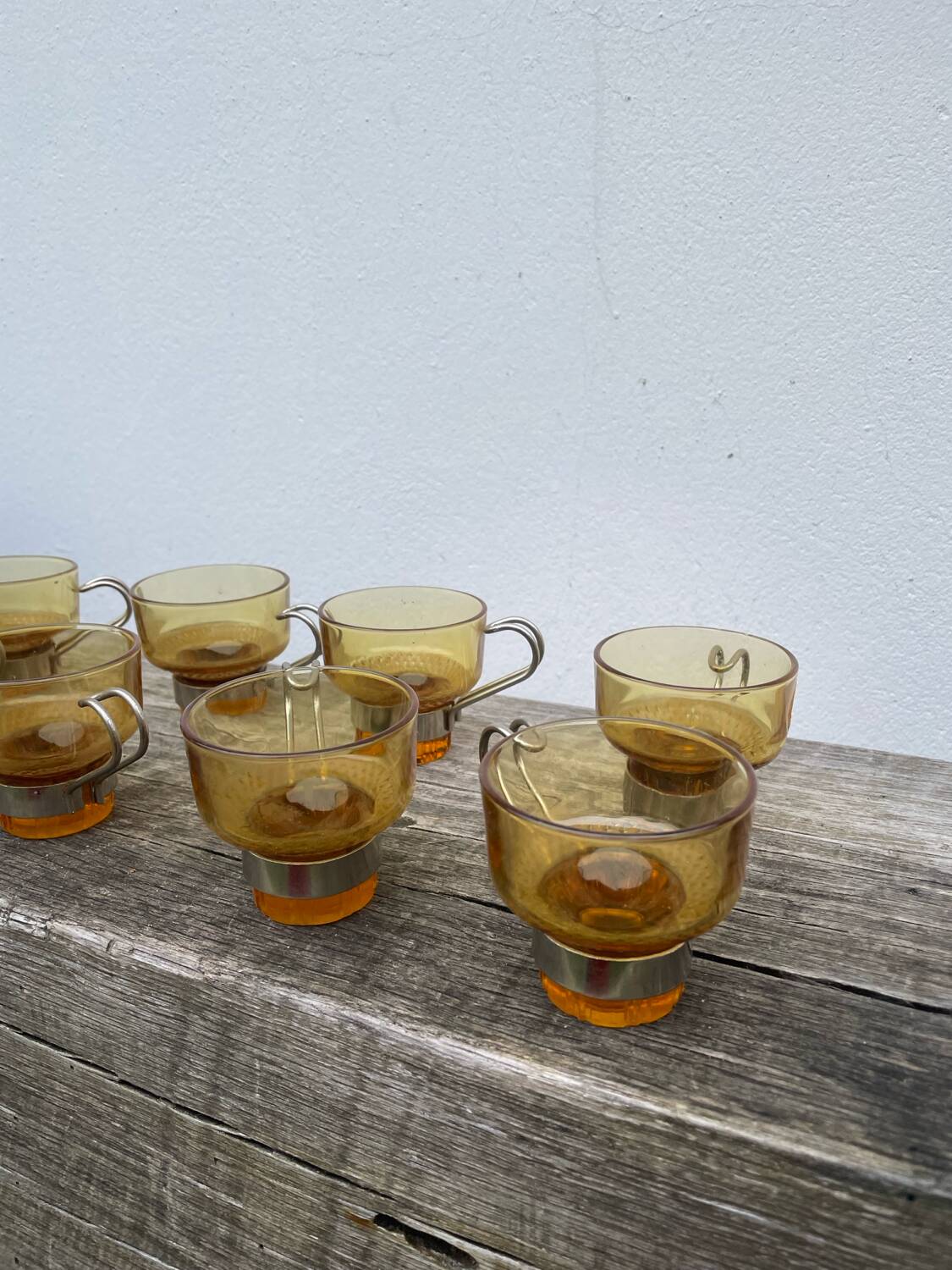 10 Italian coffee cups 1970