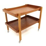 Teak rolling trolley, Sweden, IKEA Möbel, 1960