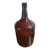 Lady Jeanne vase in brown smoked glass Some small discreet white traces