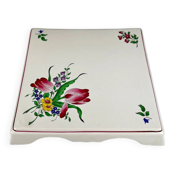 Trivet KG Lunéville, model "Street Lamp", tulip pattern