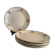 6 Gien dessert plates, Nice model, 1950