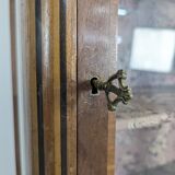 Rosewood display cabinet in Transitional style