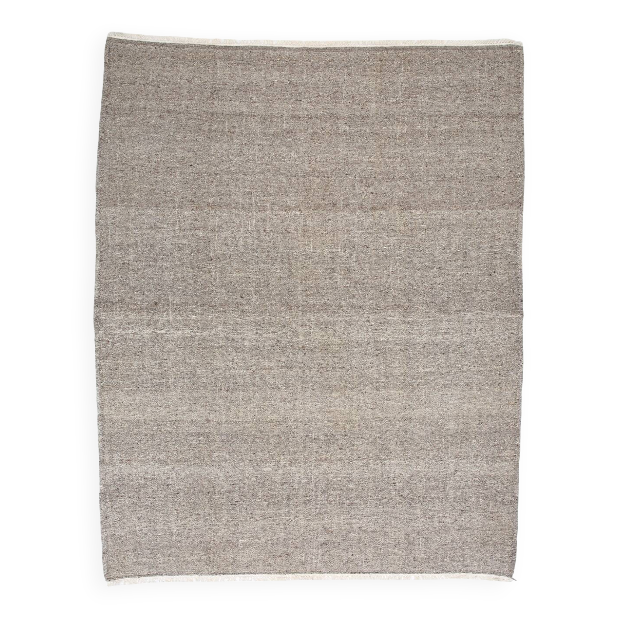 Mid Century Modern Handmade Wool Kilim Rug, 255x322Cm