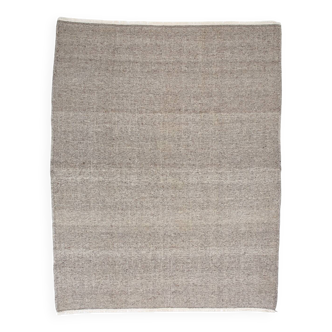 Mid Century Modern Handmade Wool Kilim Rug, 255x322Cm