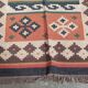 Kilim rug in jute and cotton. 125cm x 195cm