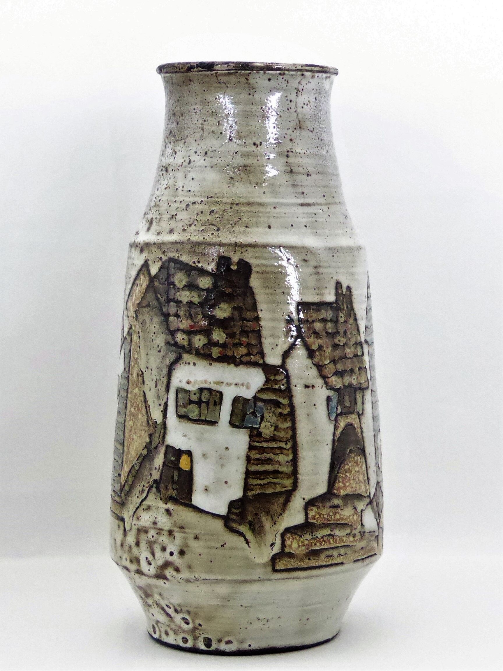 Vase of Paul Quéré "The Minotaur" ceramic 1960