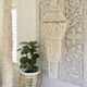 Lustre suspension shells vintage bohemian chandelier