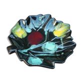 Ceramic leaf-shaped catchall