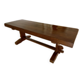 Solid oak farmhouse table