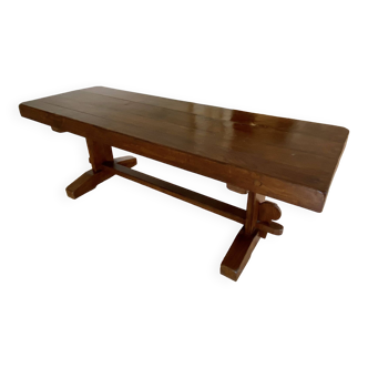 Solid oak farmhouse table