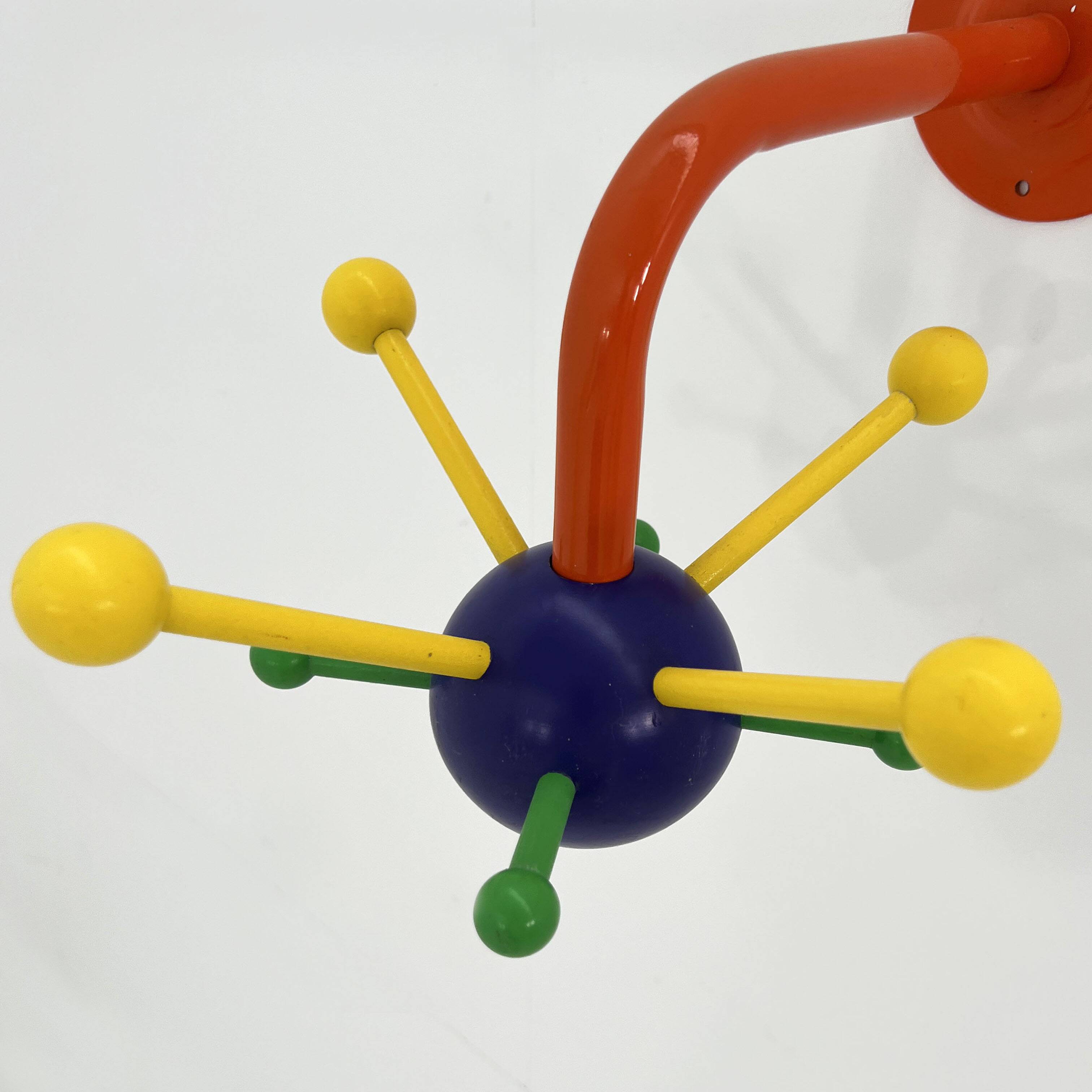 Mina multicoloured wall coat rack by Ikea, 1990