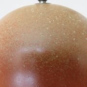 Lampe boule en céramique années 50 60