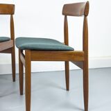 Teak dining chairs by Farsø Møbelfabrik, 1960s, set of 4.