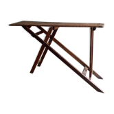 1900 folding ironing console table