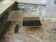Vintage coffee table double glass top and gilded metal structure