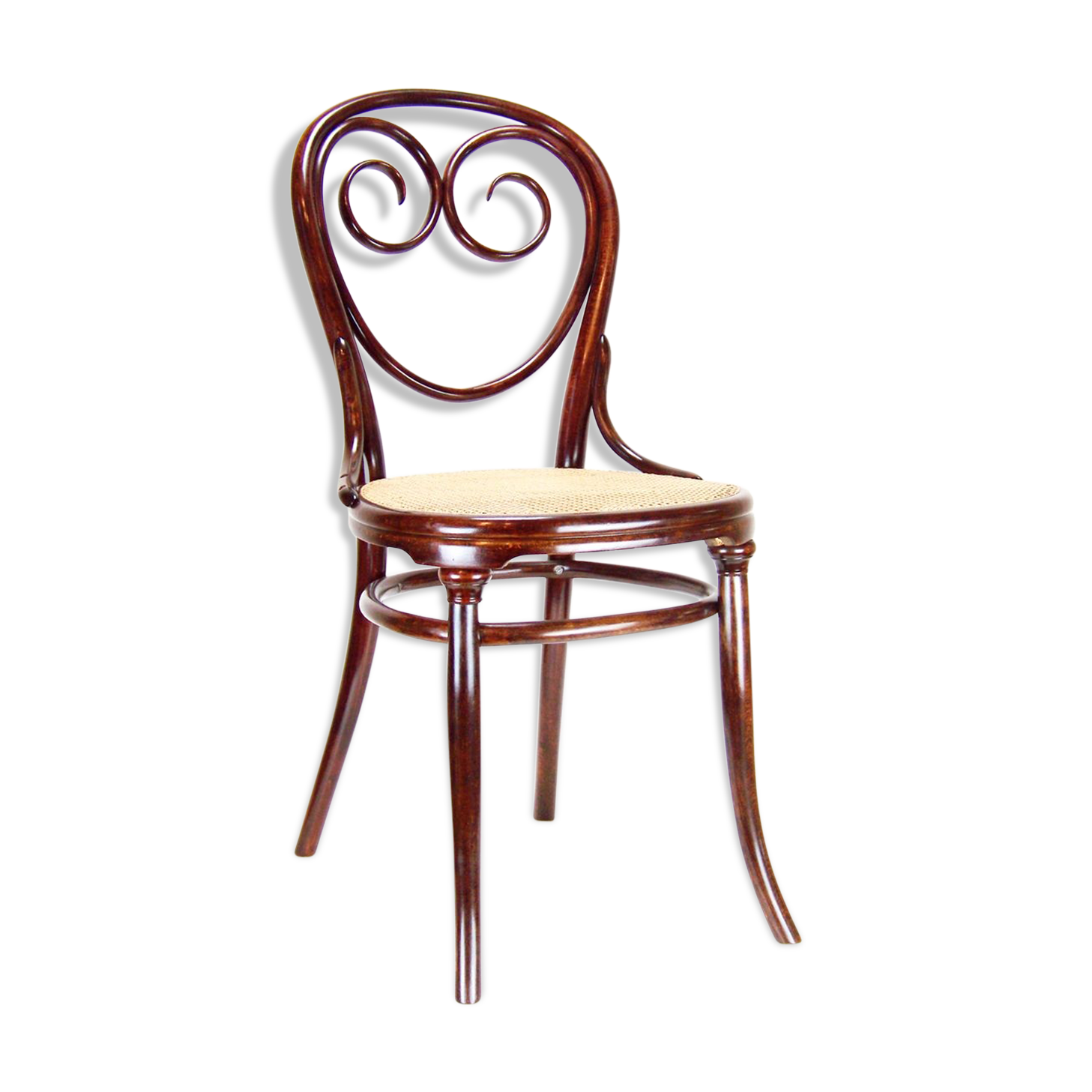 Chair nr. 2 viennese antique of Thonet 1870