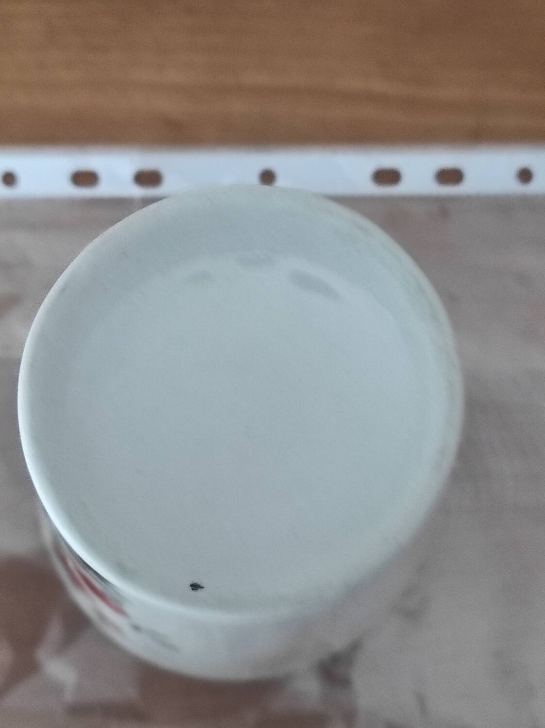 Porcelain vase with peacock decoration