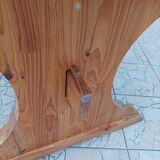 Solid pine farmhouse table