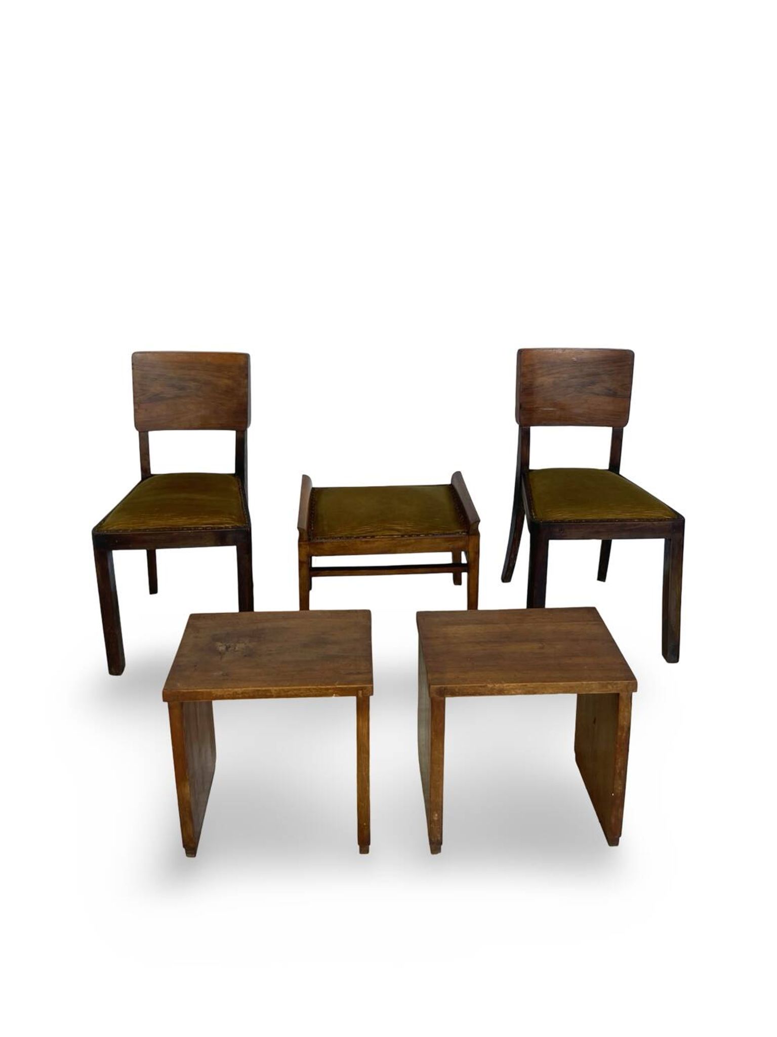 Seating armchair group, 1920s