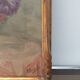 Huile sur bois début de siècle