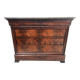 Commode secrétaire Louis Philippe en acajou XIX siècle