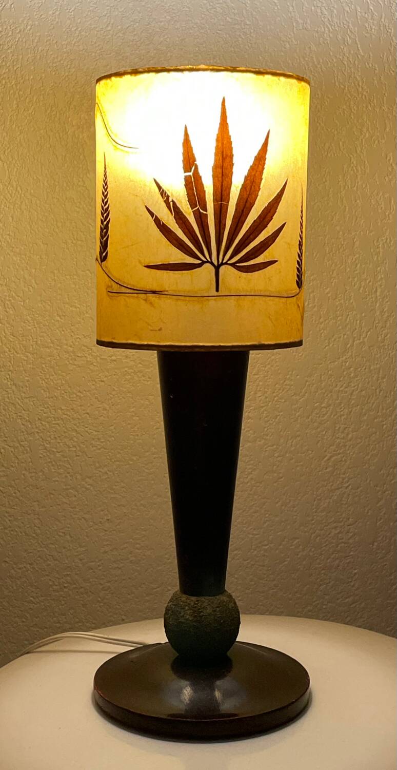 Vintage 60s bohemian lamp