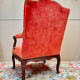 WALNUT ARMCHAIR FROM THE REGENCY PERIOD 18TH CENTURY