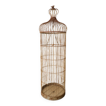Very large decorative metal birdcage -