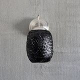 Black Wicker Sconce