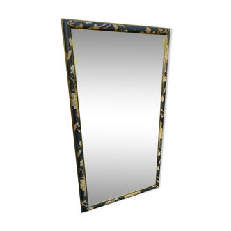 Beveled mirror empire mahogany