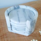 Vintage marble coasters