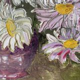Oil on canvas signed