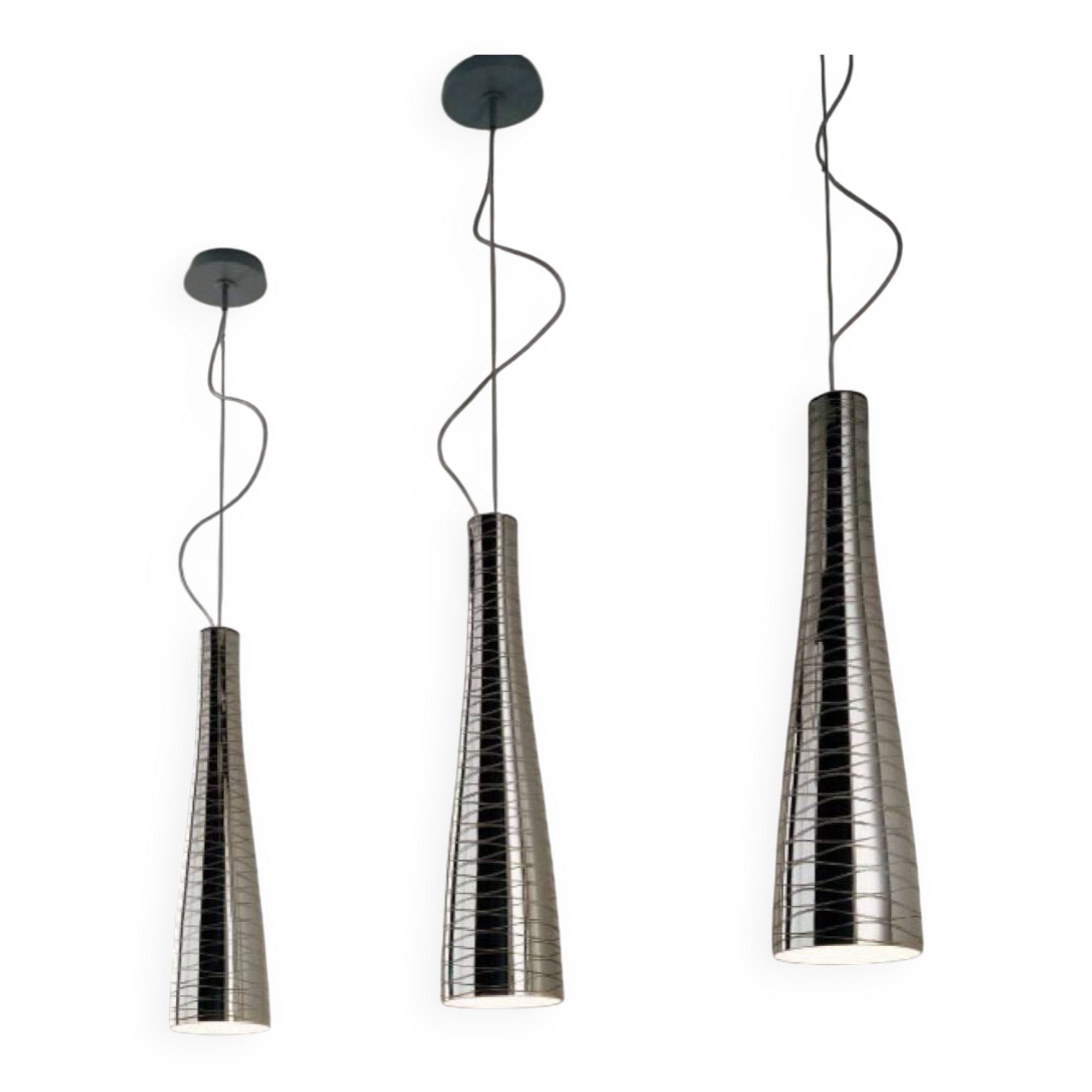 Lot de 3 suspensions class 40 s – itre (italie)