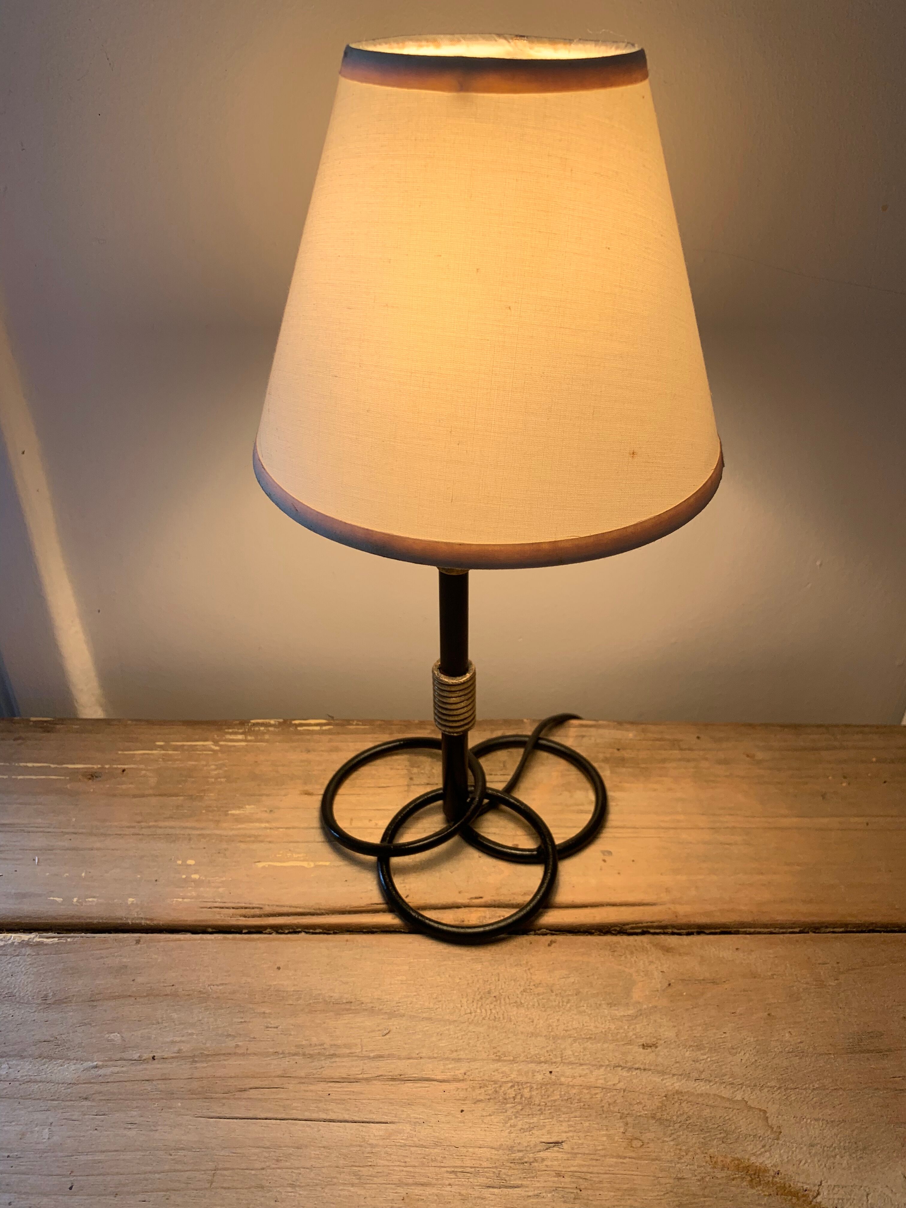 Old table lamp