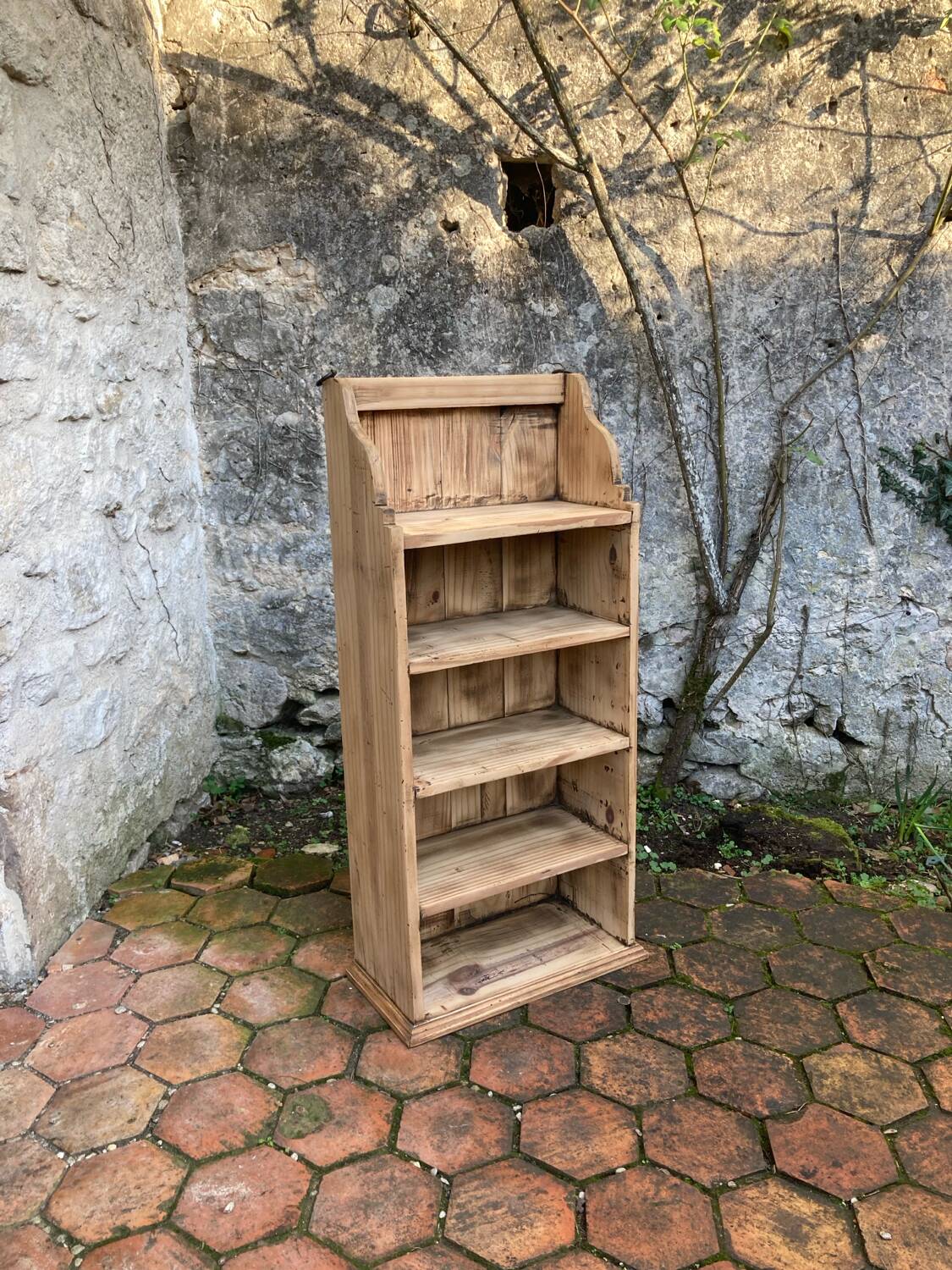 Vintage bookshelf