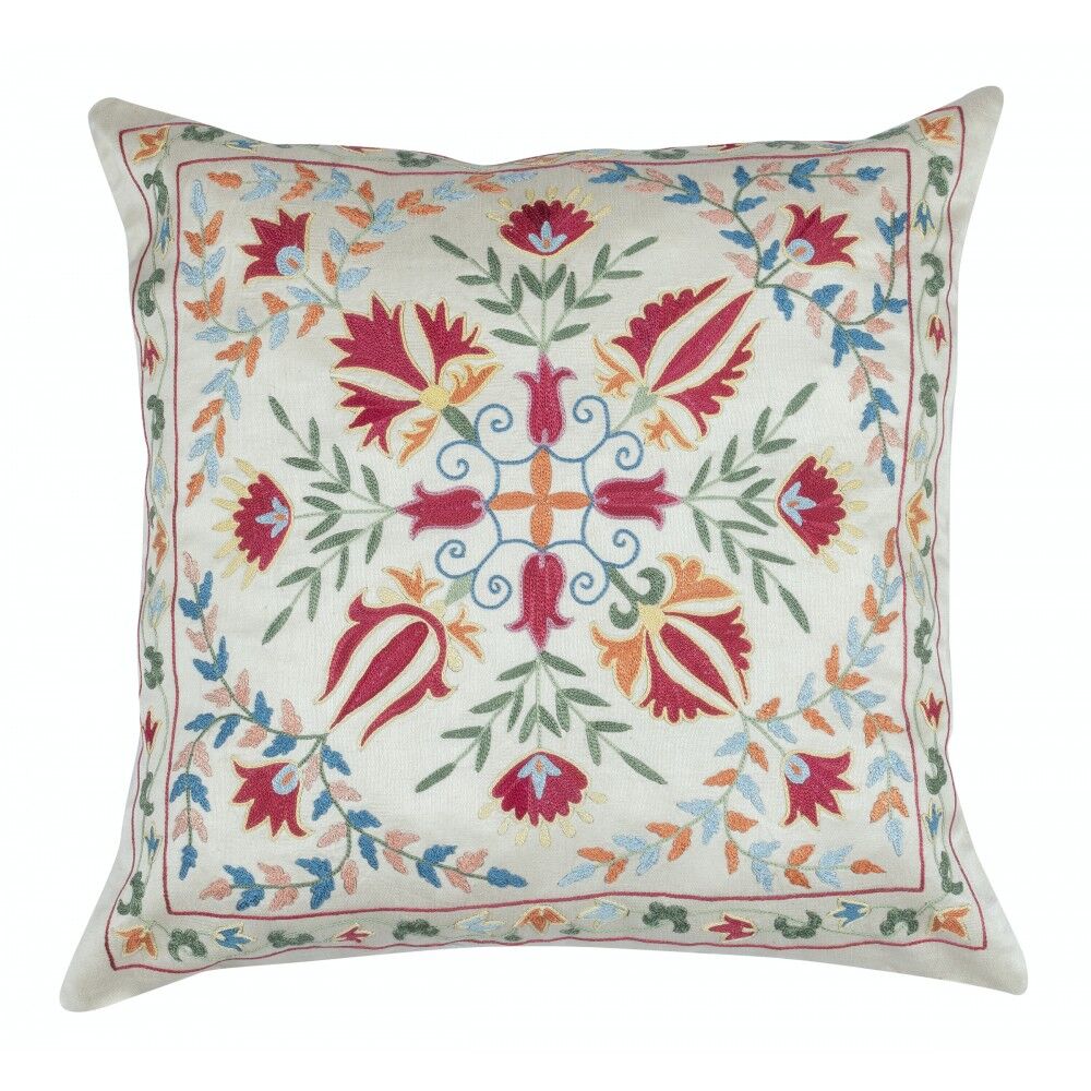 SET OF 2 - 100% Silk Accent Pillow Covers. A pair of Cushion Covers. Handmade Throw Pillows