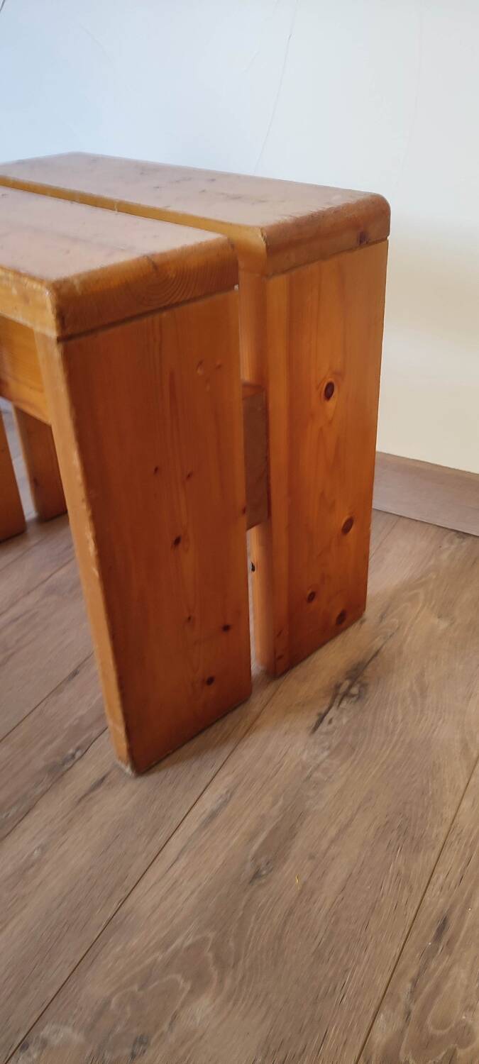 Charlotte Perriand Les Arcs Stool