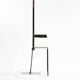 Sculptural steel chair, 1980s
