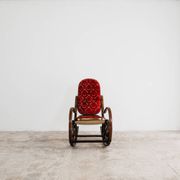 Fauteuil à bascule Thonet vintage design milieu du siècle