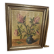 Bouquet de Fleur toile signé Charles Sodeur