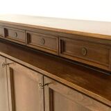 High-Quality Walnut Cabinet in the Style of Paolo Buffa, Italy